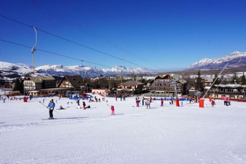 Appart Tres Ensoleille 5-6 Pers Au Pied Des Pistes Ancelle Luaran gambar
