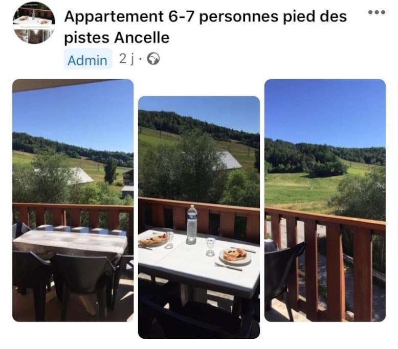 Appart Tres Ensoleille 5-6 Pers Au Pied Des Pistes Ancelle Luaran gambar