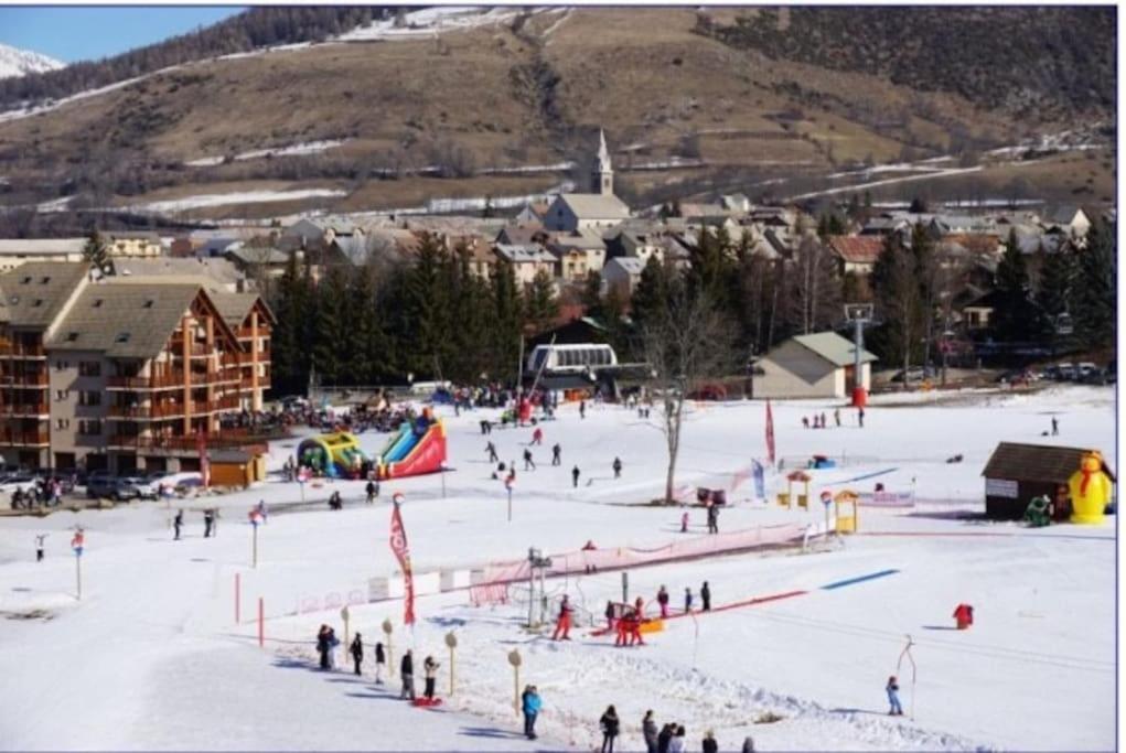Appart Tres Ensoleille 5-6 Pers Au Pied Des Pistes Ancelle Luaran gambar